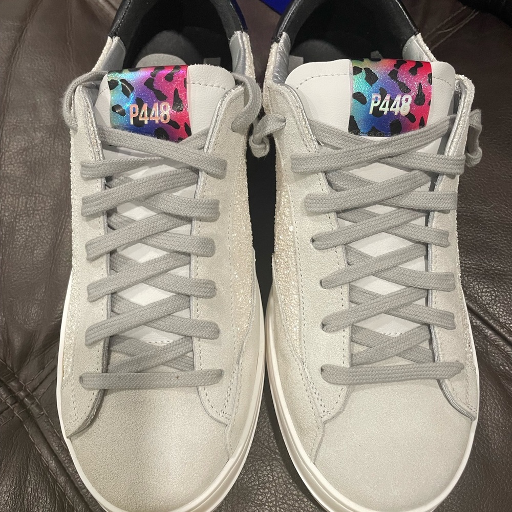 ❌SOLD❌Women’s P448 John Glitter Pearl Sneakers